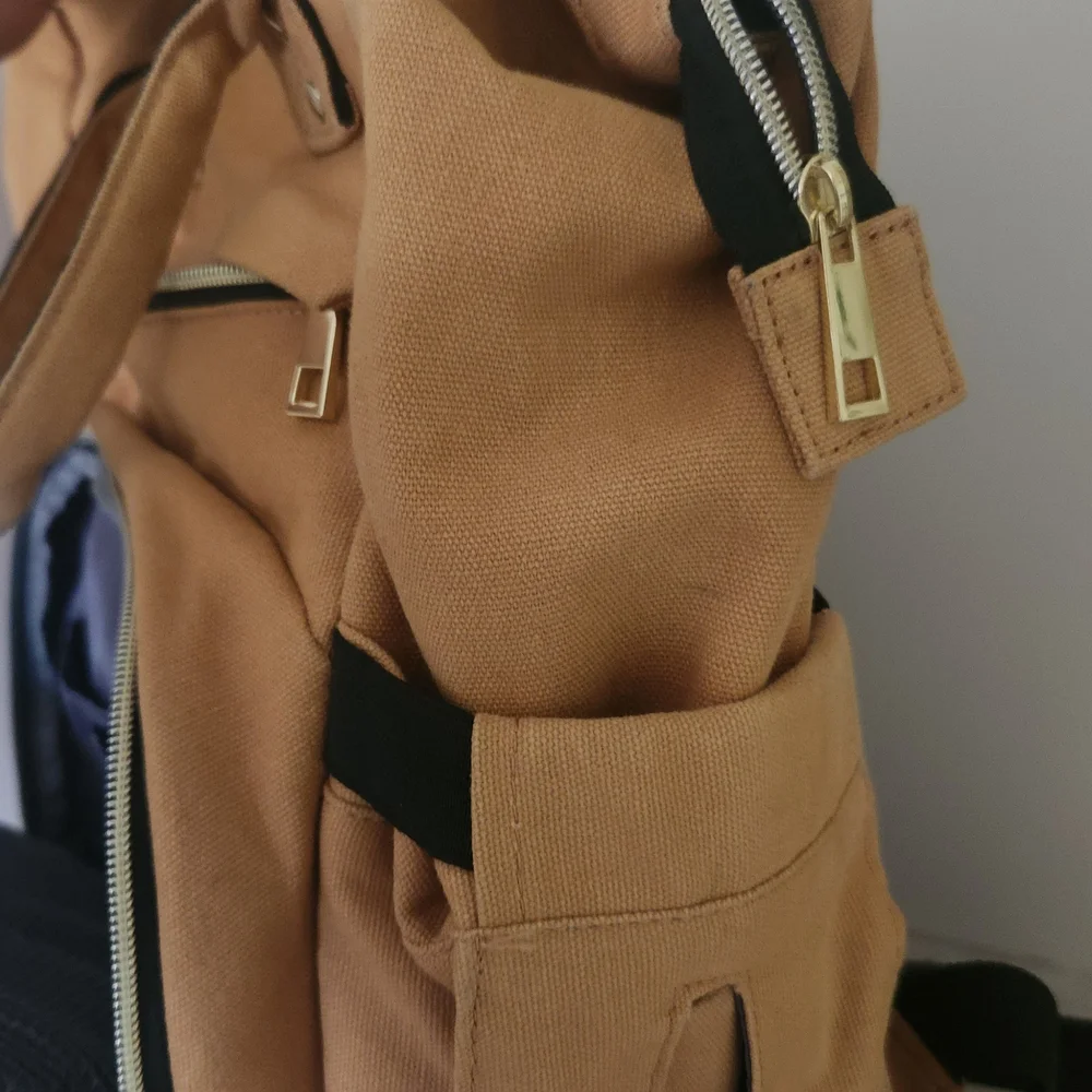 Tan Canvas Travel Bag - Picture 8 of 8